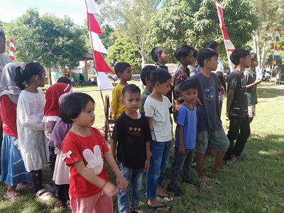Kegiatan Perayaan 17 Agustus yang dilakukan oleh Pemerintah Desa